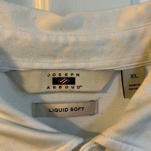 Joseph Abboud White Polo Mens XLarge